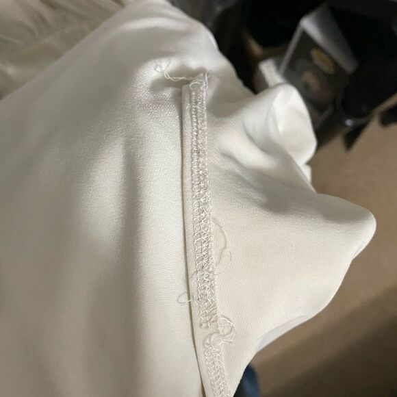 EUC Grecian Goddess Wedding Prom Ivory Dress - Picture 12 of 12